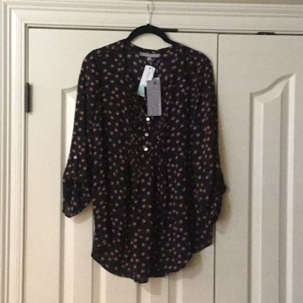 Daniel Rainn Bilson Pleat Detail Blouse